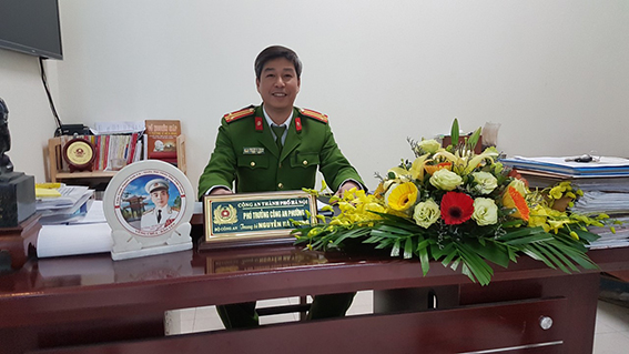 Trung tá Nguyễn Hà Trung: Thường trực tinh thần ''Vì nước quên thân, vì dân phục vụ''